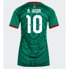 Mexico Alexis Vega #10 Hjemmedrakt Kvinner VM 2026 Kortermet